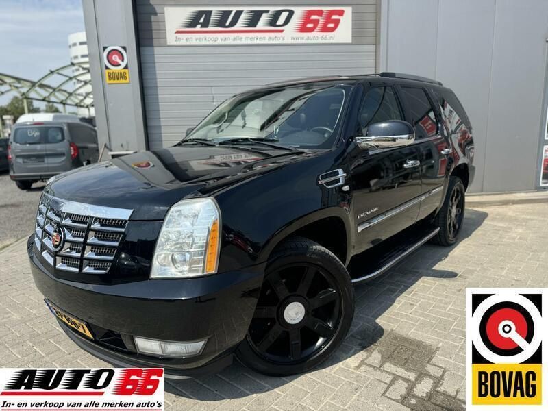 Zwart Gebruikt 2012 Cadillac Escalade SUV | € 14.995 - Afbeelding 1/4