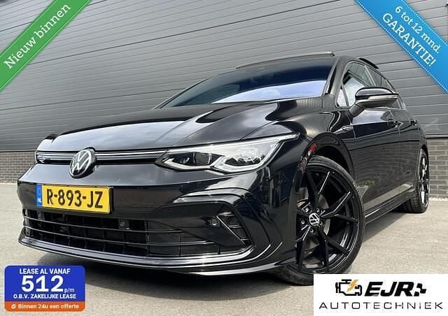 Zwart Gebruikt 2021 VW Golf VIII R-line Hatchback | € 30.950 (Goede deal) - Afbeelding 1/4