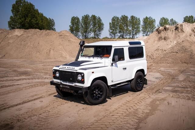 Wit Gebruikt 2013 Land Rover Defender SUV | € 39.950 (Super prijs) - Afbeelding 1/4