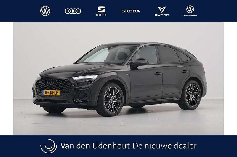 Zwart Gebruikt 2022 Audi Q5 Sportback S-Line SUV | € 49.940 (Super prijs) - Afbeelding 1/4