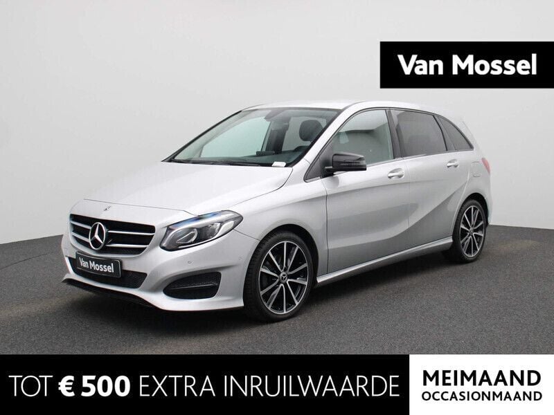 Grijs Gebruikt 2018 Mercedes B180 Business MPV | € 18.900 (Super prijs) - Afbeelding 1/4