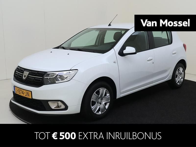 Wit Gebruikt 2020 Dacia Sandero Comfort Hatchback | € 9.430 (Goede deal) - Afbeelding 1/4