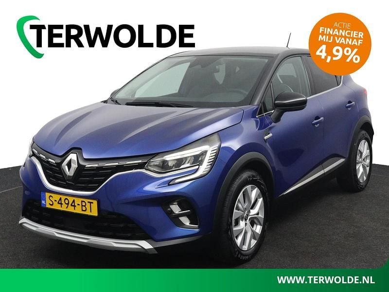 Blauw Occasion 2022 Renault Captur Intens SUV | € 21.840 - Afbeelding 1/4