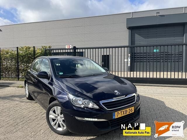 Blauw Gebruikt 2014 Peugeot 308 Hatchback | € 5.199 (Super prijs) - Afbeelding 1/4