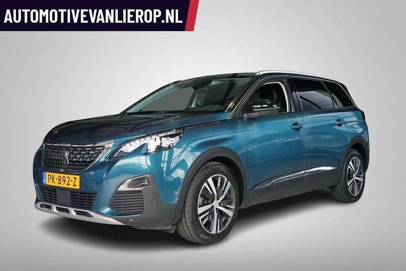 Groen Gebruikt 2017 Peugeot 5008 Premium MPV | € 16.995 (Eerlijke prijs) - Afbeelding 1/4