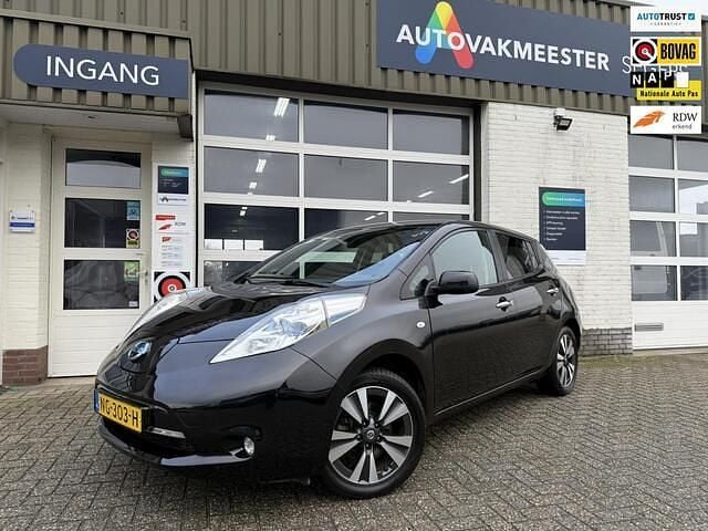 Occasion Nissan Leaf Tekna 80 kW (109 PK) 2017 Zwart Hatchback