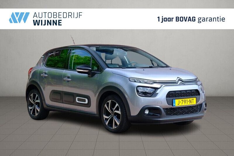 Grijs Gebruikt 2020 Citroën C3 Shine Hatchback | € 15.950 (Eerlijke prijs) - Afbeelding 1/4