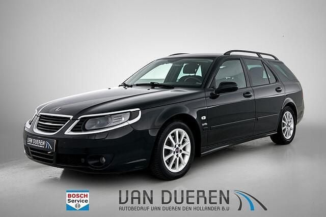 Zwart Gebruikt 2009 Saab 9-5 Griffin Stationwagen | € 9.950 (Eerlijke prijs) - Afbeelding 1/4