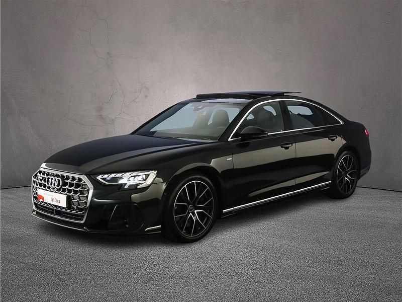 Grijs Gebruikt 2022 Audi A8 Ambiente Sedan | € 64.900 (Eerlijke prijs) - Afbeelding 1/4