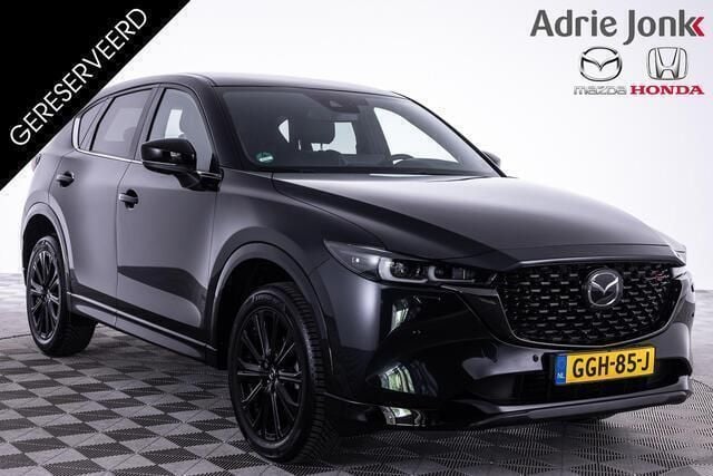 Zwart Gebruikt 2024 Mazda CX-5 Homura-Line SUV | € 42.939 (Eerlijke prijs) - Afbeelding 1/4