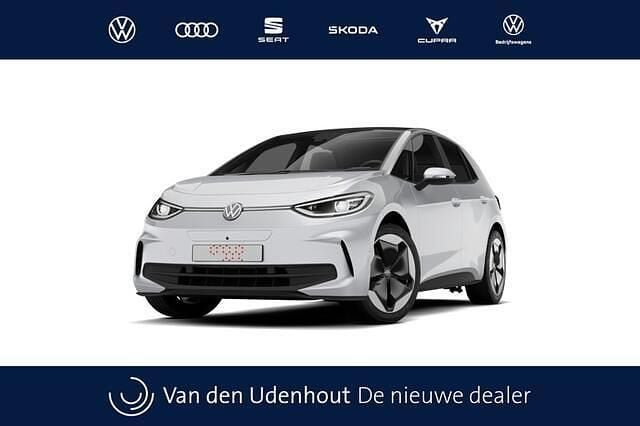 Zwart Nieuw 2025 VW ID.3 Edition Hatchback | € 28.101 (Super prijs) - Afbeelding 1/3