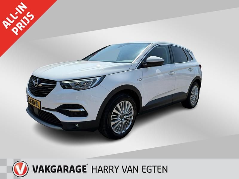 Wit Gebruikt 2020 Opel Grandland X Innovation SUV | € 19.450 (Eerlijke prijs) - Afbeelding 1/4