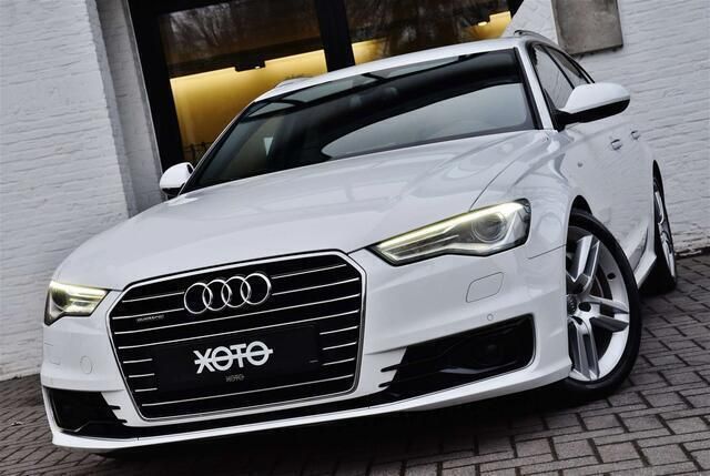 Wit Gebruikt 2015 Audi A6 S-Line Stationwagen | € 20.950 (Super prijs) - Afbeelding 1/4