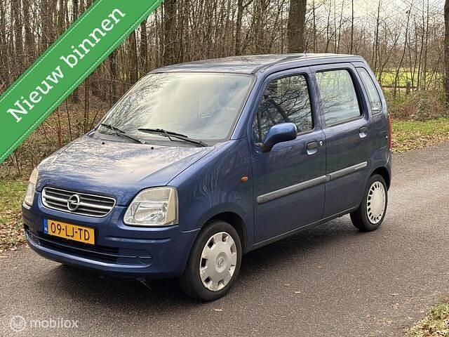 Blauw Occasion 2003 Opel Agila Hatchback | € 899 (Goede deal) - Afbeelding 1/4