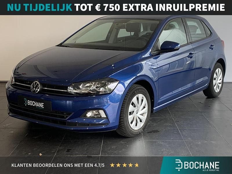 Blauw Gebruikt 2021 VW Polo Comfortline Hatchback | € 17.235 (Goede deal) - Afbeelding 1/4