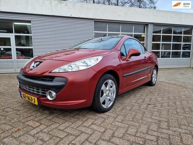 Rood Gebruikt 2008 Peugeot 207 CC Cabriolet | € 2.999 (Eerlijke prijs) - Afbeelding 1/4