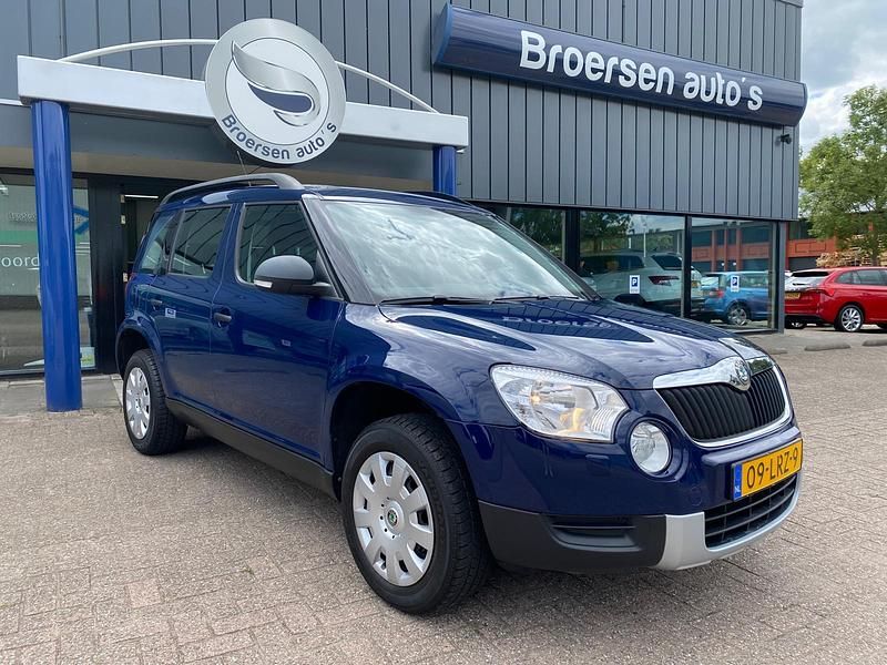 Blauw Gebruikt 2010 Skoda Yeti Active SUV | € 9.545 (Duur) - Afbeelding 1/4