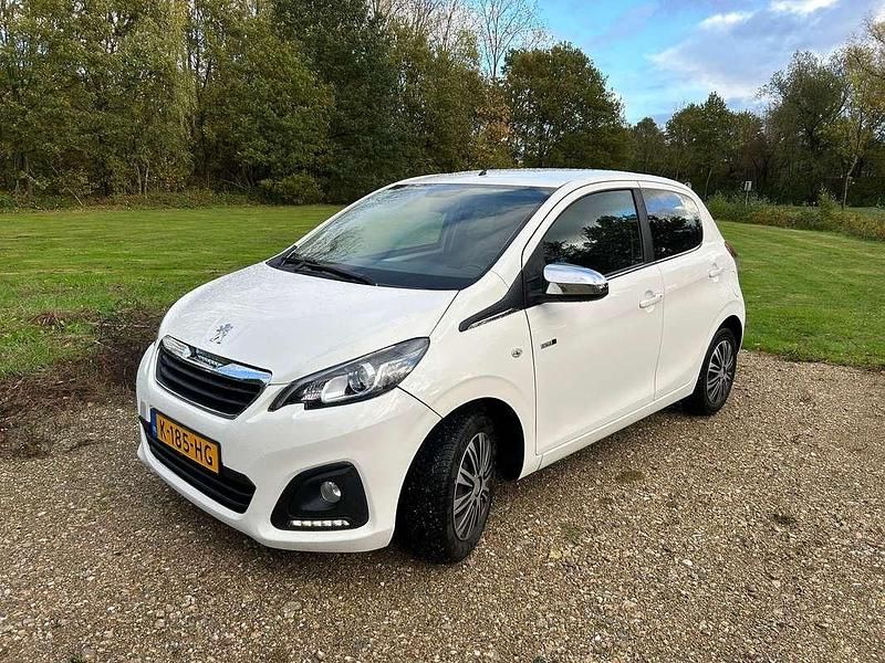 Wit Gebruikt 2016 Peugeot 108 Allure Top Hatchback | € 5.999 (Goede deal) - Afbeelding 1/4