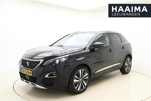 Zwart Gebruikt 2019 Peugeot 3008 Allure SUV | € 18.950 (Eerlijke prijs) - Afbeelding 1/4