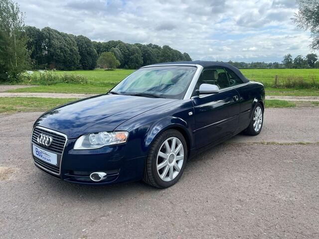 Blauw Occasion 2006 Audi A4 Cabriolet S-Line Cabriolet | € 5.950 - Afbeelding 1/4