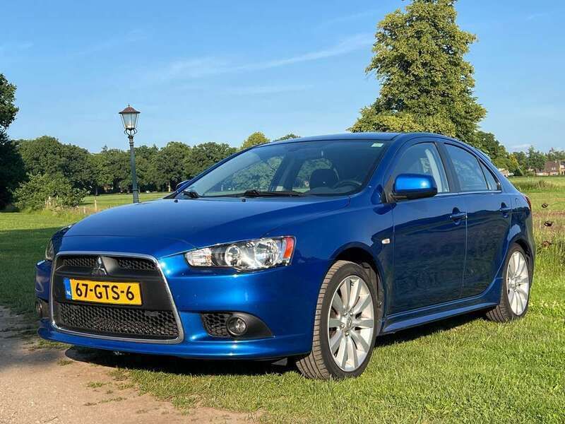 Blauw Gebruikt 2008 Mitsubishi Lancer Intense Hatchback | € 6.000 (Duur) - Afbeelding 1/4