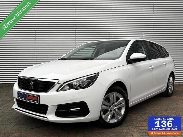 Wit Occasion 2018 Peugeot 308 SW Active Stationwagen | € 8.250 (Super prijs) - Afbeelding 1/4