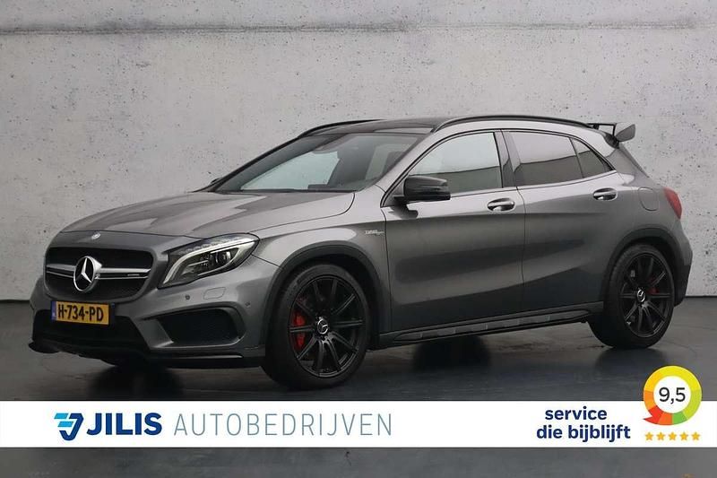 Grijs Gebruikt 2017 Mercedes GLA45 AMG Premium SUV | € 29.950 (Eerlijke prijs) - Afbeelding 1/3