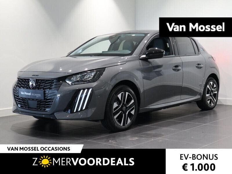 Grijs Nieuw 2024 Peugeot e-208 Allure Hatchback | € 28.940 (Goede deal) - Afbeelding 1/4