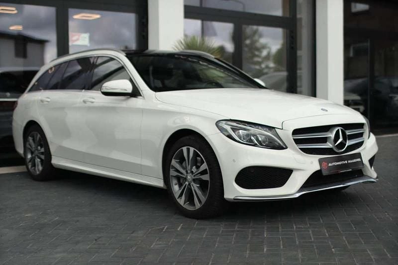 Wit Gebruikt 2012 Mercedes C220 Avantgarde Stationwagen | € 18.940 - Afbeelding 1/4