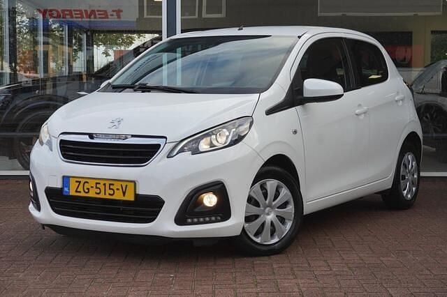 Wit Gebruikt 2019 Peugeot 108 Active Hatchback | € 6.950 (Eerlijke prijs) - Afbeelding 1/4