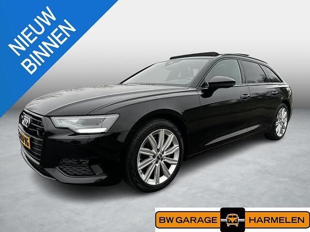 Zwart Occasion 2019 Audi A6 S-Line Stationwagen | € 33.950 (Eerlijke prijs) - Afbeelding 1/4