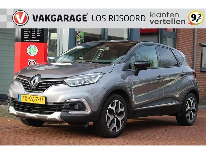 Grijs (metallic) Gebruikt 2018 Renault Captur Intens SUV | € 8.990 (Goede deal) - Afbeelding 1/4