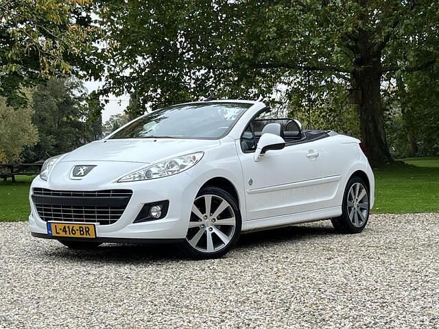 Wit Gebruikt 2012 Peugeot 207 CC Roland Garros Cabriolet | € 6.950 (Iets duurder) - Afbeelding 1/4