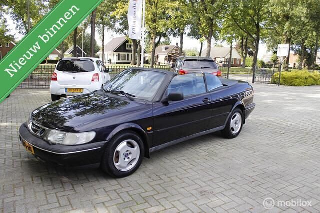 Paars Gebruikt 1997 Saab 900 Cabriolet Cabriolet | € 2.399 - Afbeelding 1/4