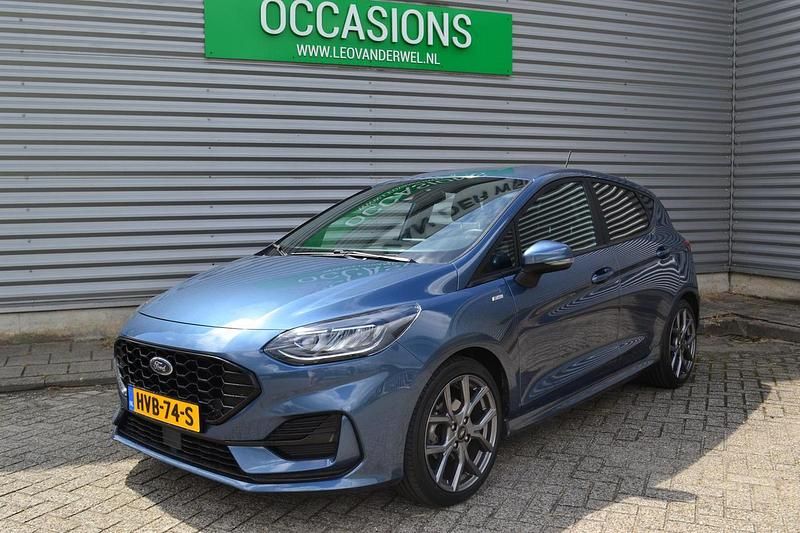 Blauw Occasion 2022 Ford Fiesta ST-Line Hatchback | € 17.700 (Eerlijke prijs) - Afbeelding 1/4