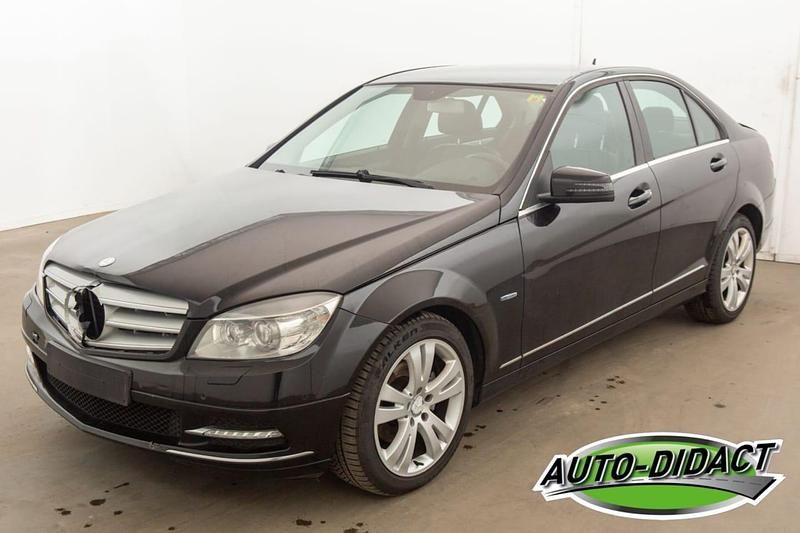 Zwart Gebruikt 2010 Mercedes C200 Sedan | € 3.400 (Super prijs) - Afbeelding 1/4