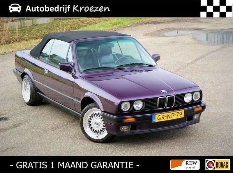 Paars Gebruikt 1993 BMW 318 Cabriolet Cabriolet | € 21.950 - Afbeelding 1/4
