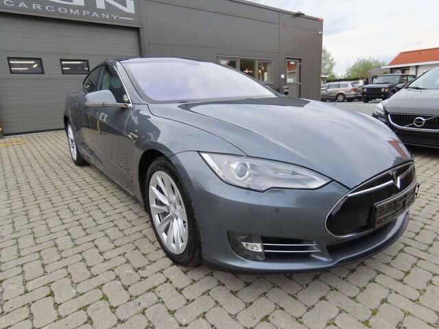 Grijs Gebruikt 2013 Tesla Model S Hatchback | € 15.900 (Duur) - Afbeelding 1/4