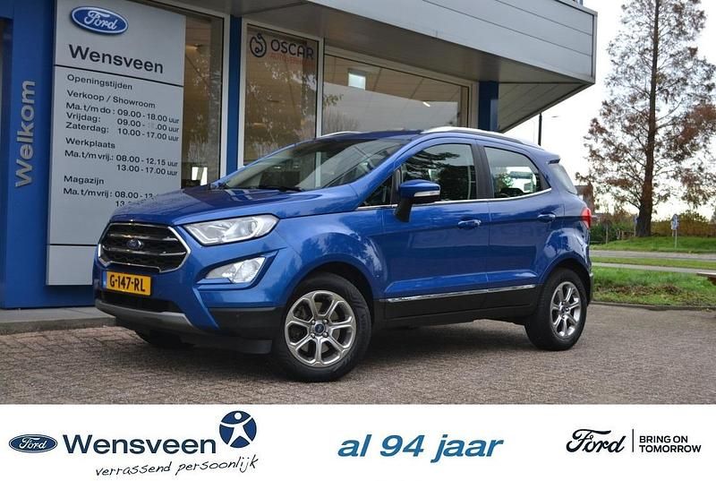 Blauw Gebruikt 2019 Ford Ecosport Titanium SUV | € 13.940 (Eerlijke prijs) - Afbeelding 1/3