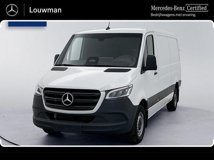 Wit Occasion 2024 Mercedes Sprinter Van | € 53.945 (Super prijs) - Afbeelding 1/4