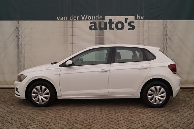 Wit Gebruikt 2018 VW Polo Comfortline Hatchback | € 10.900 (Goede deal) - Afbeelding 1/4