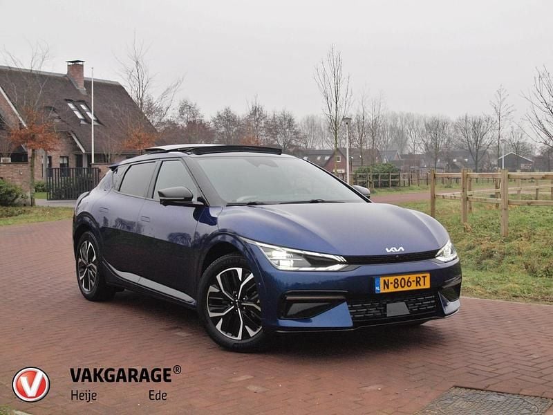 Blauw Occasion 2021 Kia EV6 GT-Line SUV | € 31.490 (Eerlijke prijs) - Afbeelding 1/4
