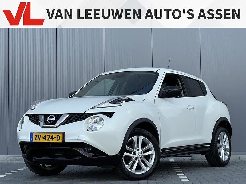 Wit (metallic) Occasion 2019 Nissan Juke N-Connecta SUV | € 12.950 (Eerlijke prijs) - Afbeelding 1/4
