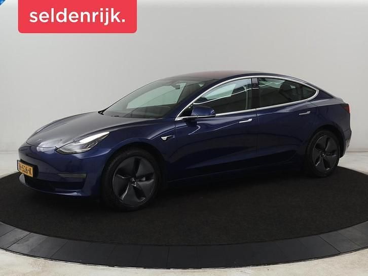 Occasion Tesla Model 3 Long Range RWD 235 kW (320 PK) 2019 Blauw Sedan