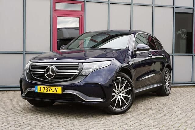 Blauw Gebruikt 2020 Mercedes EQC400 AMG SUV | € 33.700 (Eerlijke prijs) - Afbeelding 1/4