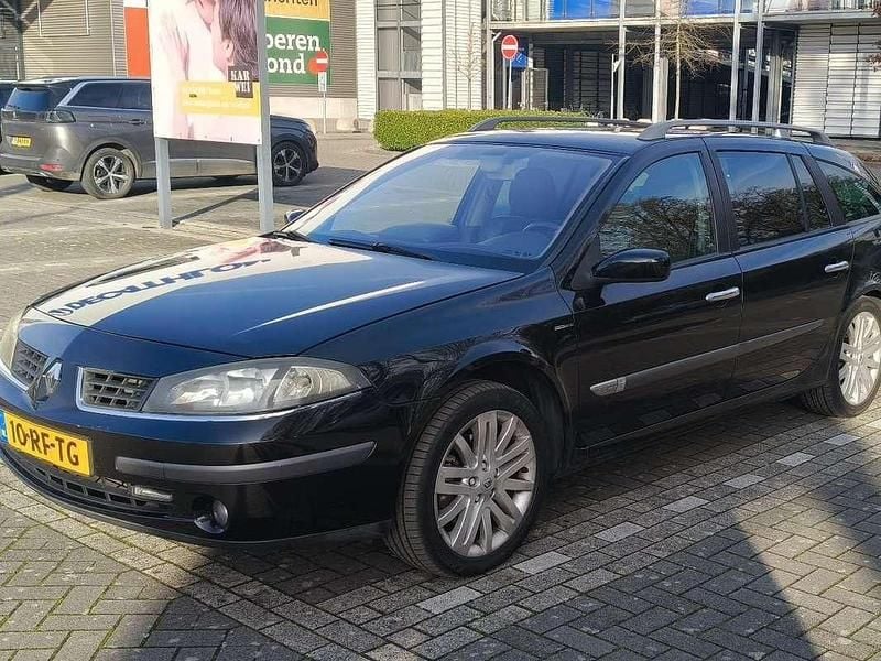 Zwart Gebruikt 2005 Renault Laguna II Stationwagen | € 1.900 (Eerlijke prijs) - Afbeelding 1/4