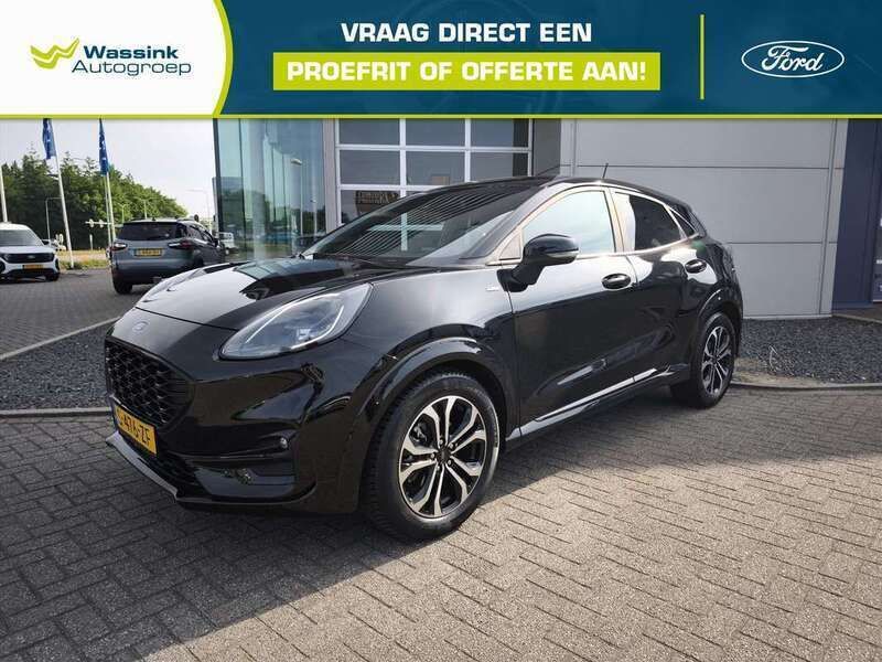 Zwart Gebruikt 2023 Ford Puma ST-Line SUV | € 22.940 (Eerlijke prijs) - Afbeelding 1/4