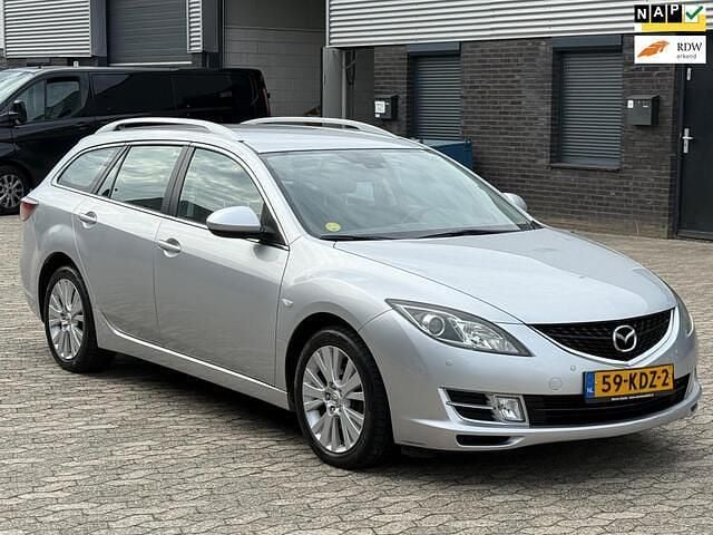 Grijs Occasion 2009 Mazda 6 Stationwagen | € 4.445 (Eerlijke prijs) - Afbeelding 1/4