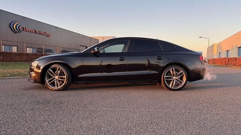 Occasion Audi A5 S-Line 170 PK (125 kW) 2013 Zwart Sedan