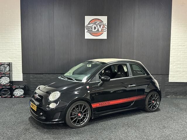 Zwart Gebruikt 2011 Fiat 500C Abarth Cabriolet | € 6.945 (Iets duurder) - Afbeelding 1/4